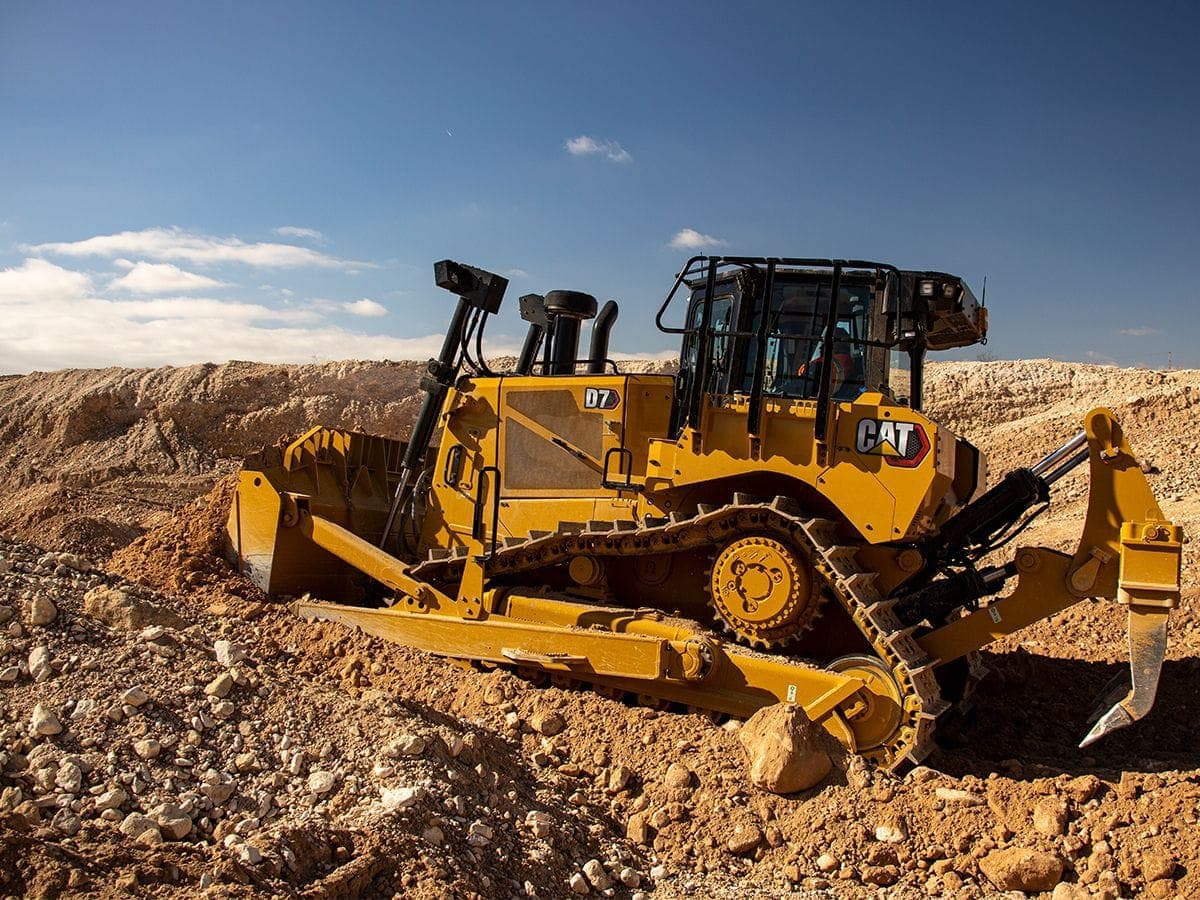 Heavy Crawler Bulldozer (30 Tons) - Tracked Heavy Dozer with Ripper hired by Captain Investments Limited Zambia